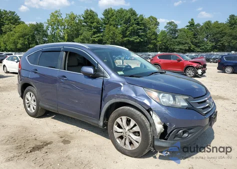 2013 Honda Cr-V Exl из США, поврежденный, VIN 2HKRM4H76DH615567